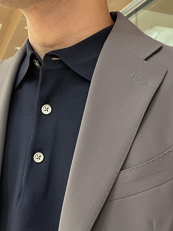 王道ネイビー×グレー