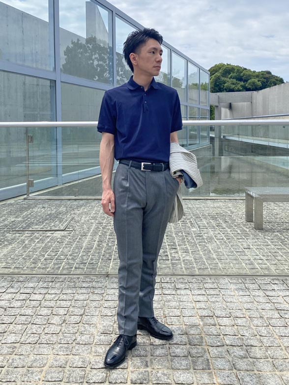 通気性と速乾性が嬉しいポロシャツ