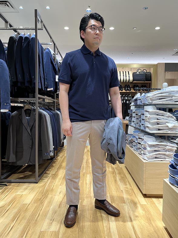 さらりとしたドライタッチ