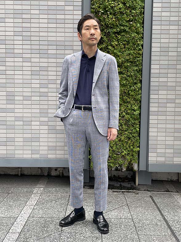 春夏らしいシアサッカー