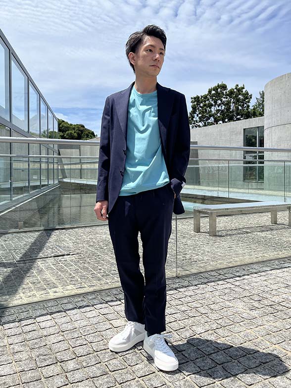 オンオフ兼用のセットアップT