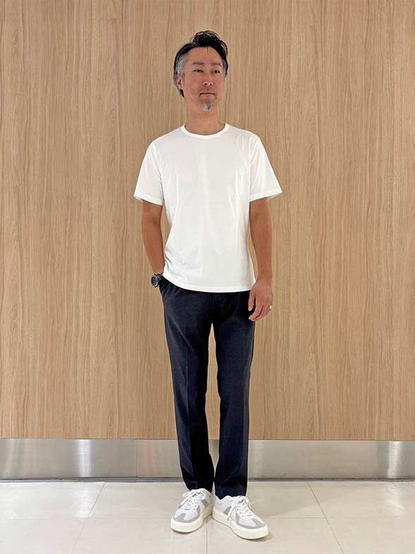 大人の余裕を感じるコーデ