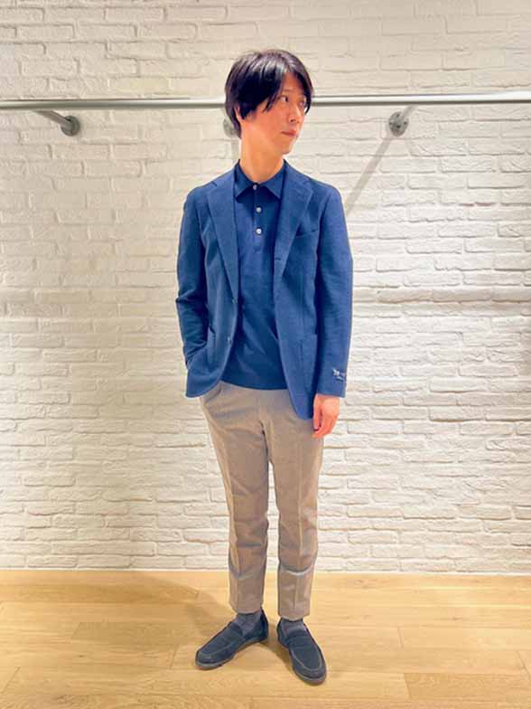 しわに強いポリエステルニット