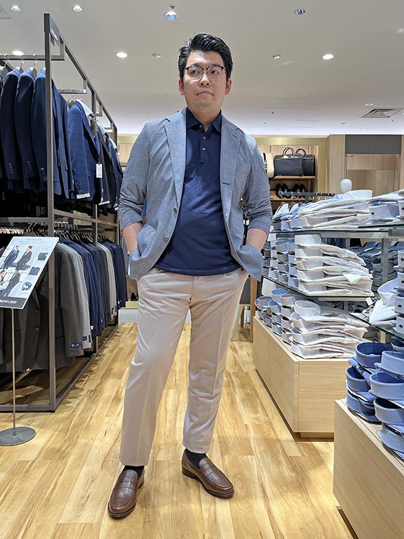 さらりとしたドライタッチ