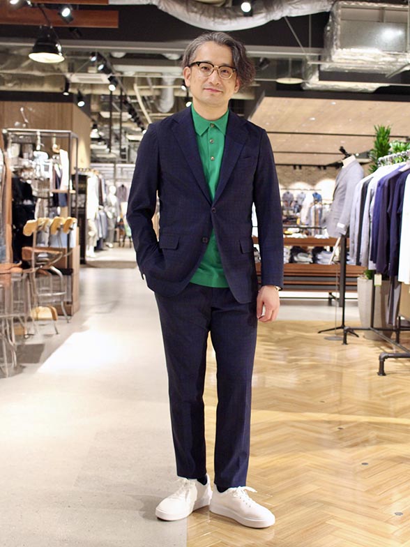 柔らかく通気性の良いポロシャツ