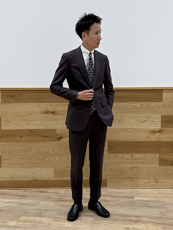 ステッチで差をつけるオーダースーツ