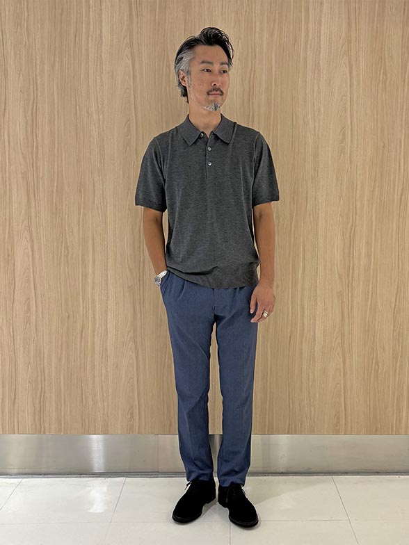 スポーティーなセットアップ