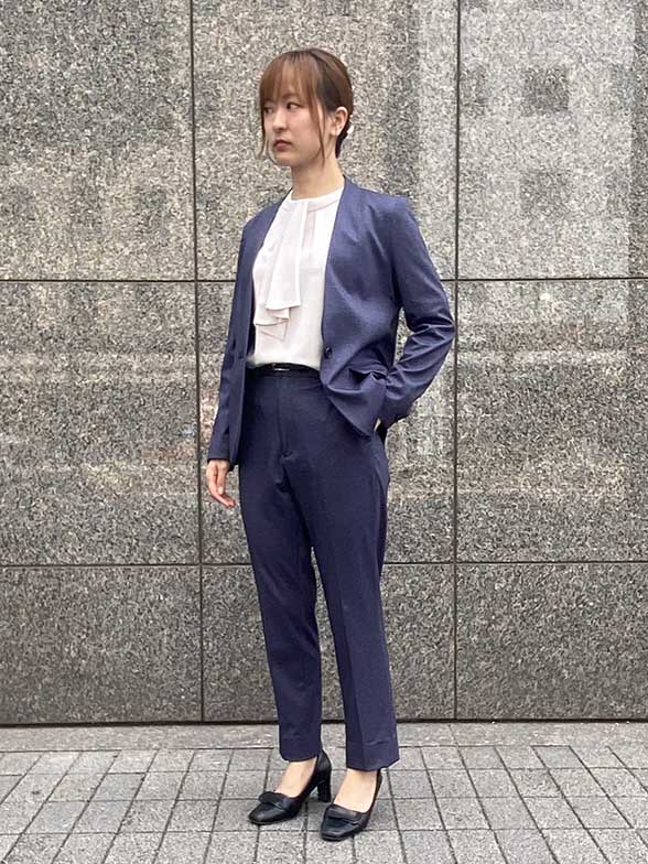 簡単にお手入れできるスーツ