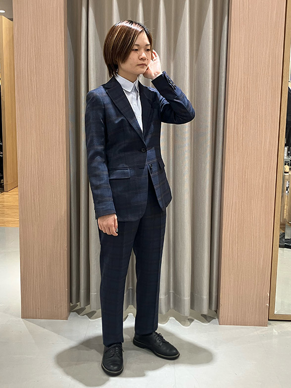 暖かみのあるチェック柄