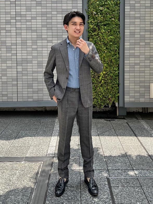 温かみあるスーツ