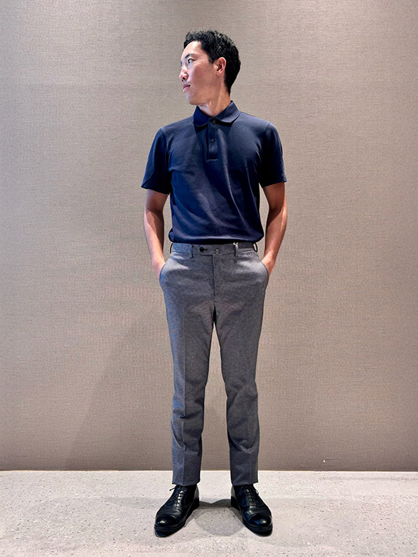 スポーティーなジャージーセットアップ