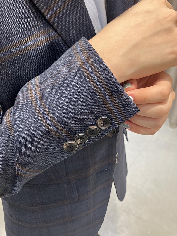 暖かみのあるチェック柄