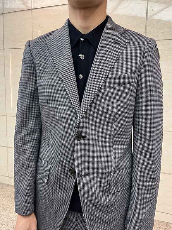 無地とは違った洒落感