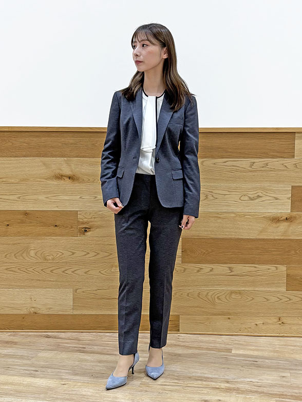 見た目はきちんと、着心地はリラックス。