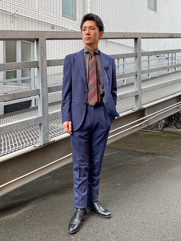 柔らか素材×落ち着きブラウン