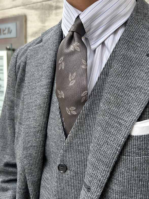 秋冬らしい起毛素材で暖かく