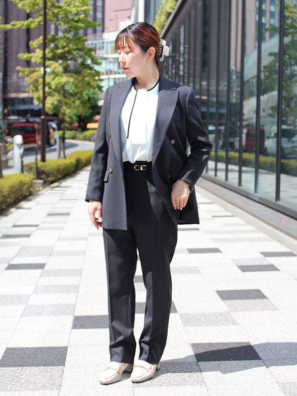 着回し自在のダブルセットアップ