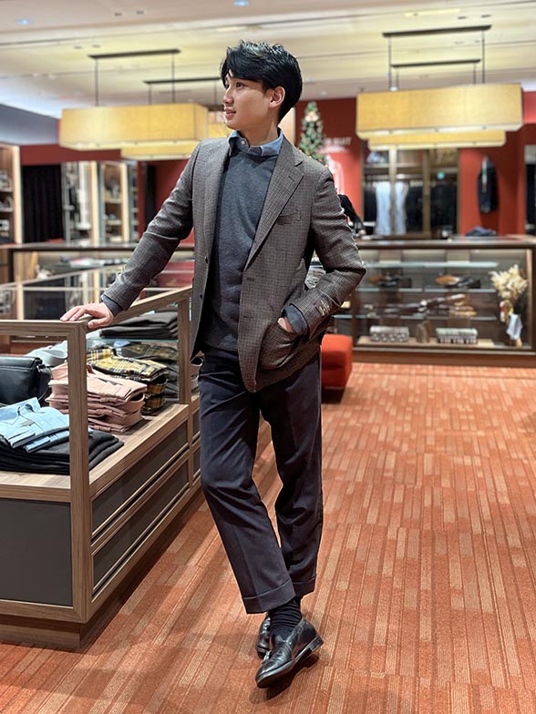 レイヤードで生まれる大人の余裕