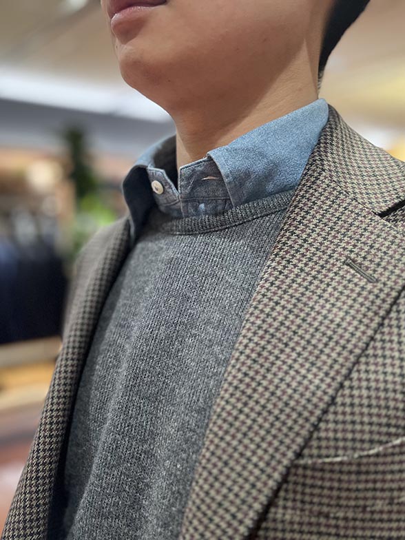 レイヤードで生まれる大人の余裕