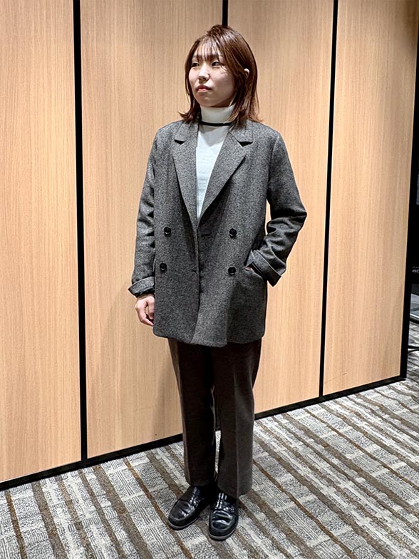 冬のニュアンスコーデ