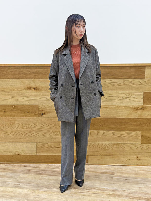 オーバーサイズでこなれ感を