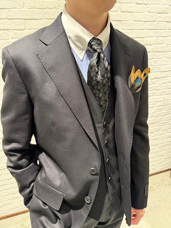 落ち着きの中に遊び心を添えて