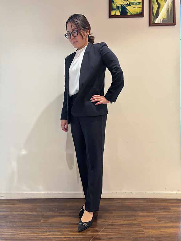 シンプルだからこそ、長く愛せる一着。