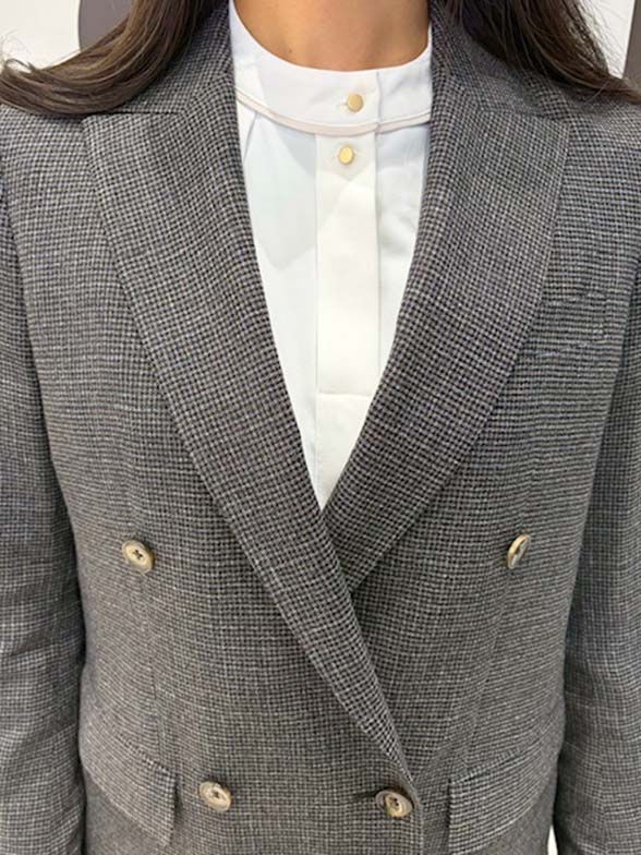 さりげない柄でやさしく品よく