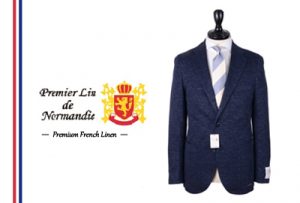 抜群の快適性とストレッチ性を兼ね備えた「ノルマンディリネンジャケット」