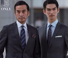 朝日新聞にテーラードラインのスーツが掲載されました