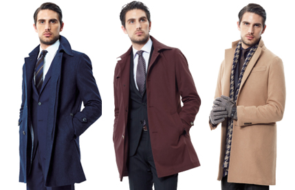 仕立ての美しさ際立つ、オンリーの正統派コート