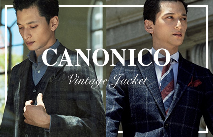 素材感、柄はクラシックに。ONLYこだわりの『 CANONICO　Vintageジャケット 』