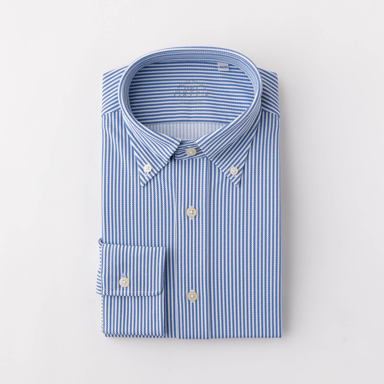 オンリーグリーン / ボタンダウン オックスフォード調